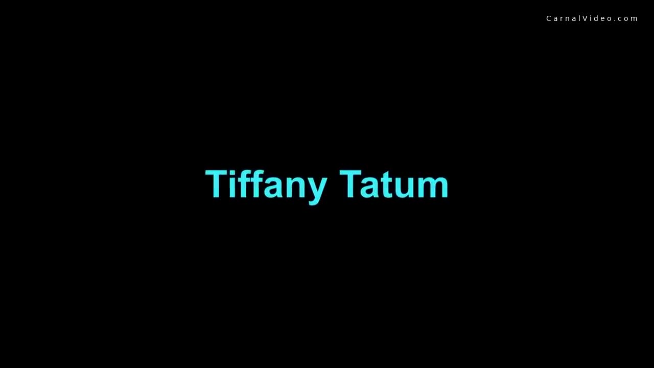 Tiffany Tatum having fun with a big white cock